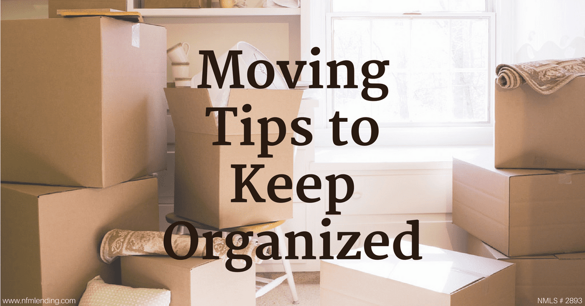 Moving Tips to keep organized