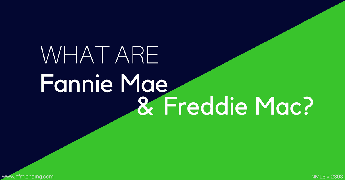 What are Fannie and Freddie