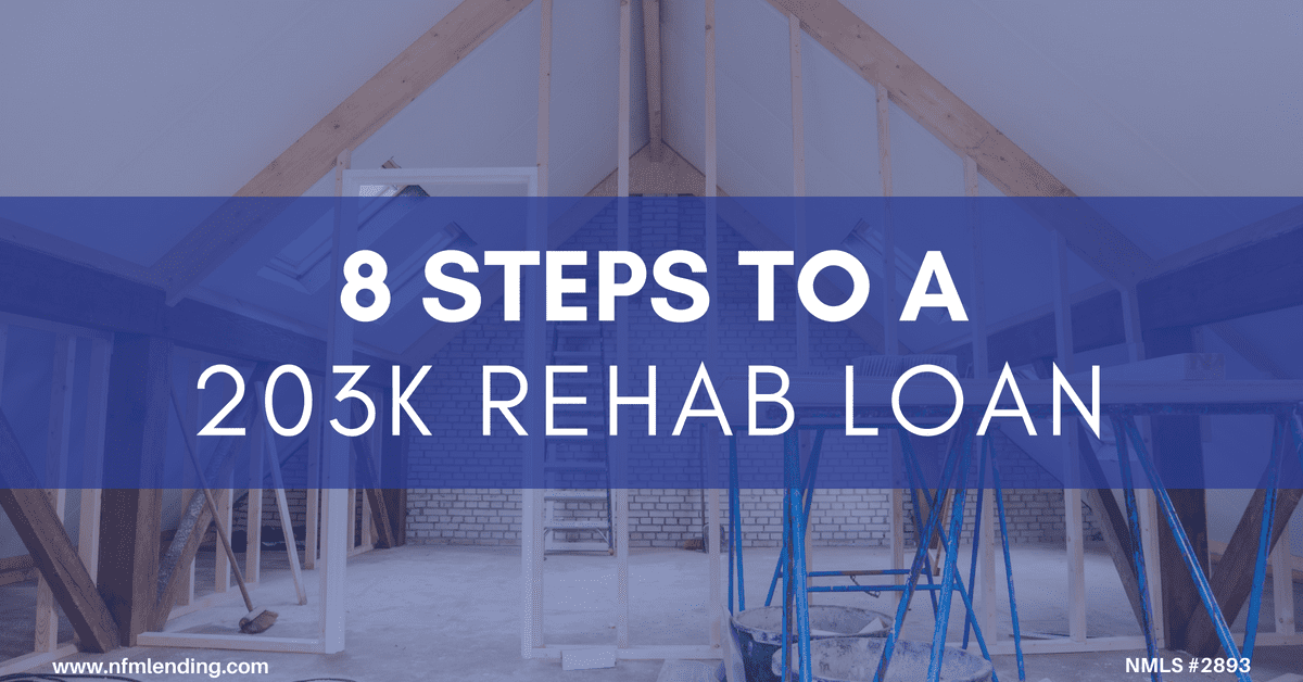8 Steps to a 203k rehab loan