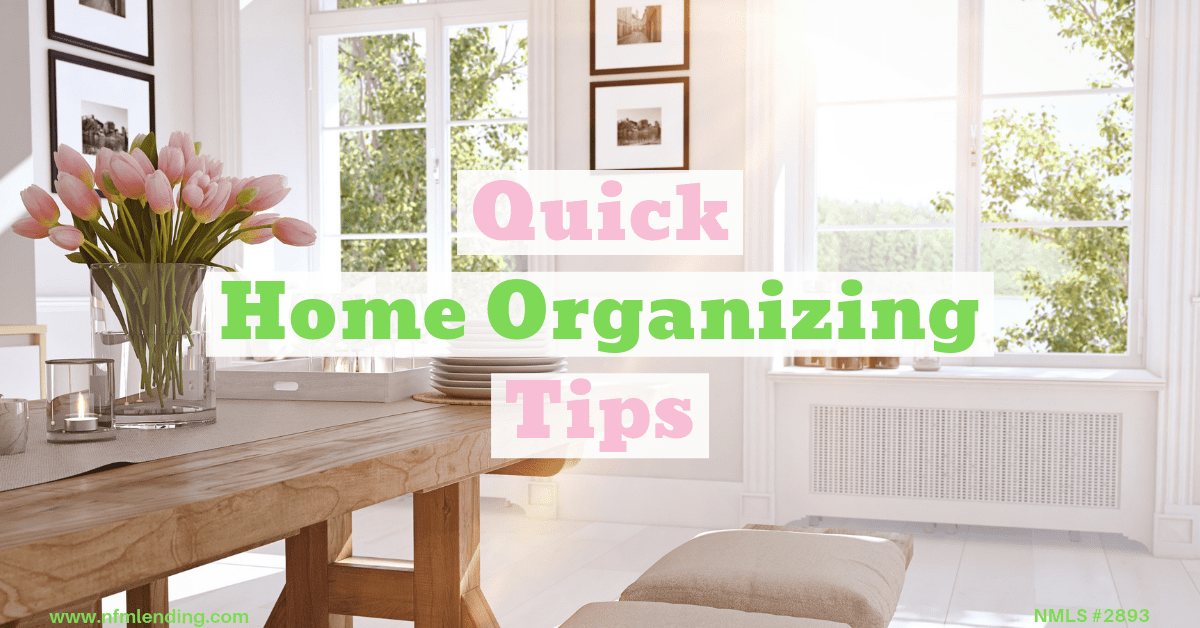 Organizing Tips
