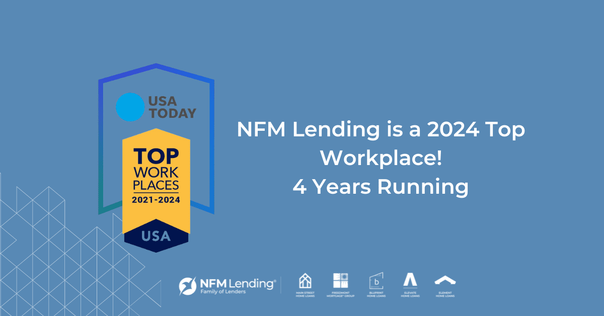 Energage and USA Today Names NFM Lending a Top Workplace USA 2024 – Press Release