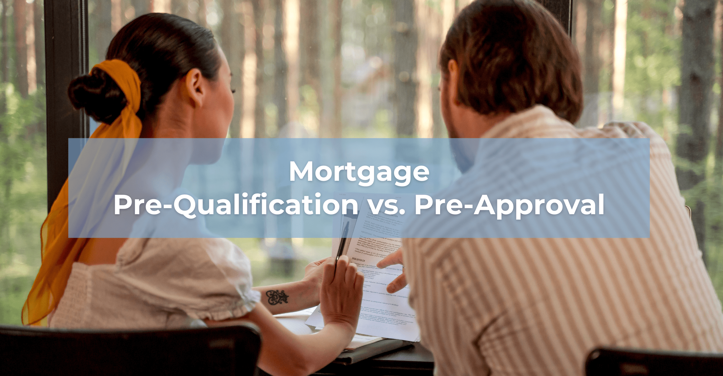 pre-qualification vs. pre-approval for first-time homebuyers
