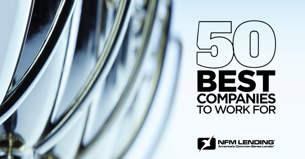 NFM Lending Named One of 50 Best Companies to Work For | NFM Lending